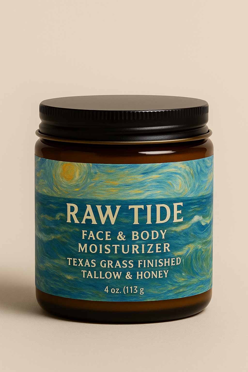 Organic Face & Body Moisturizer (4oz)
