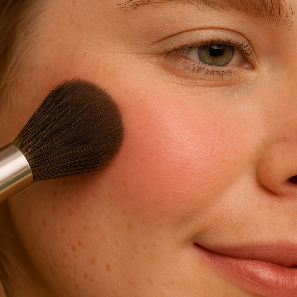 Raw Tide Loose Powder Mineral Blush in In Love shade